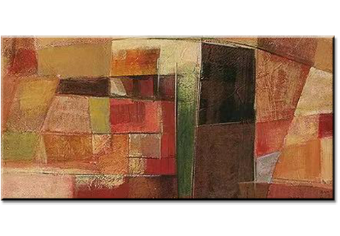 Brown and Red Abstractism