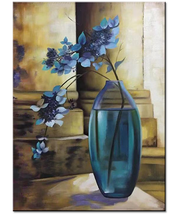 Blue Vase I