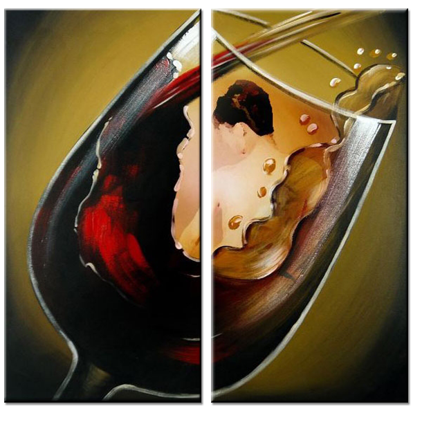 Glas of red Wine II