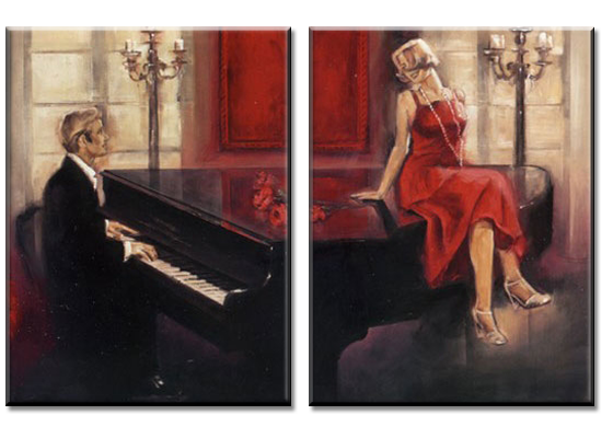 Singing on the Piano