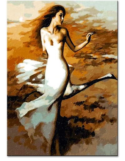 Lady and Goose