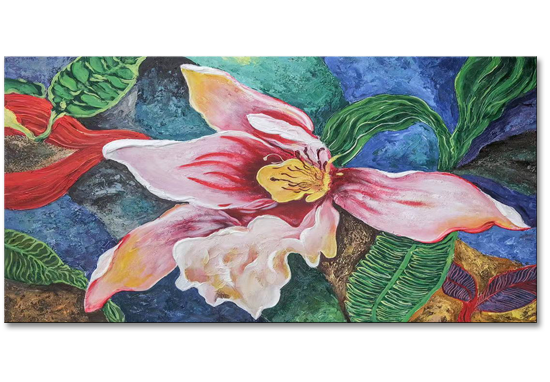 Stargazer Lily paintings