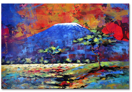 Mount Fuji in Autumn