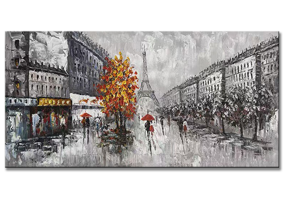 Rainy day in Paris