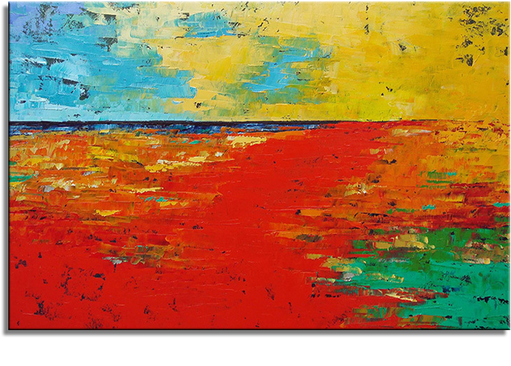 Lake in Rich Colors