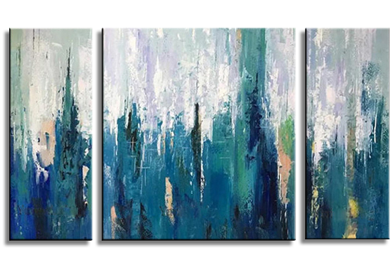 Silver & Sea Green 3