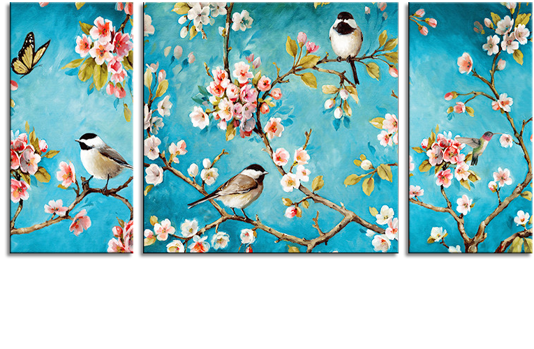 A Happy Scene in Spring