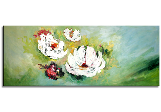 Blooming Water Lilies