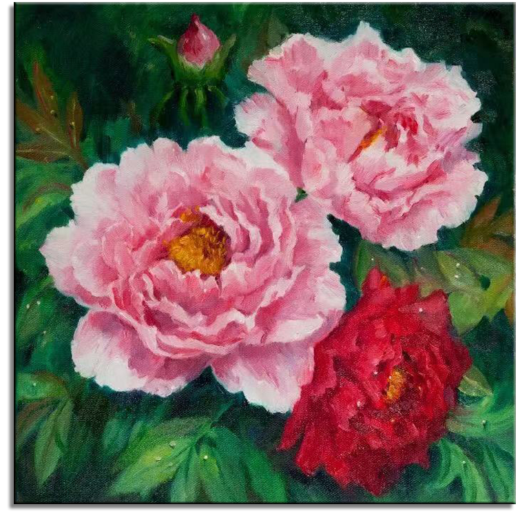 Pink Peony II