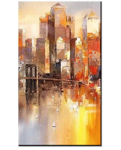 NY City in the Sunset