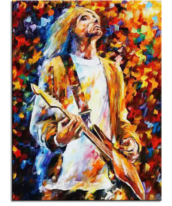 Musician with Guitar III