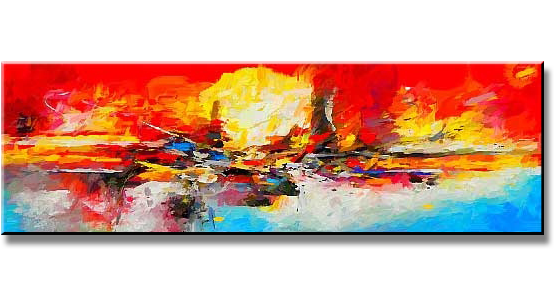 Roter Himmel I