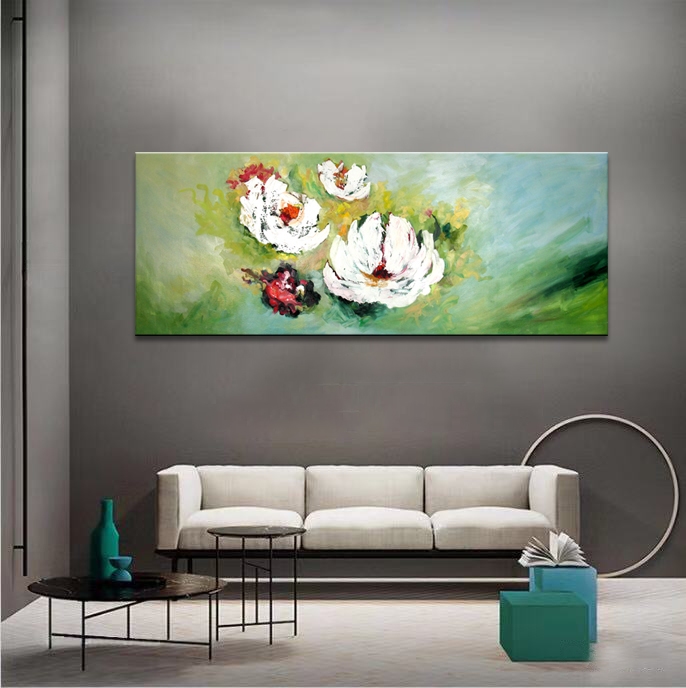 Blooming Water Lilies
