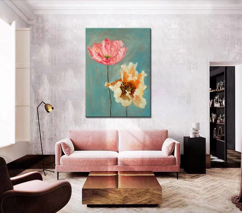 01 Poppy Flowers Art