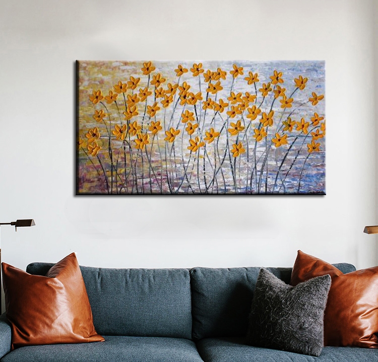 Orange Floral Splendor