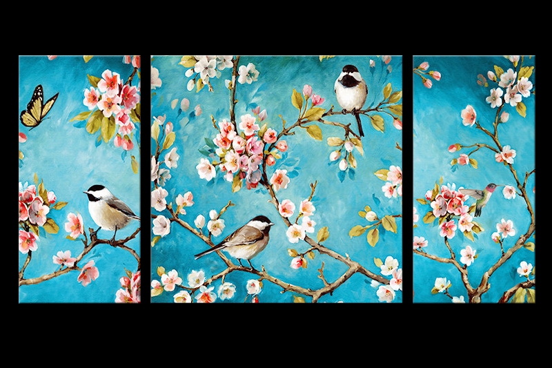 A Happy Scene in Spring