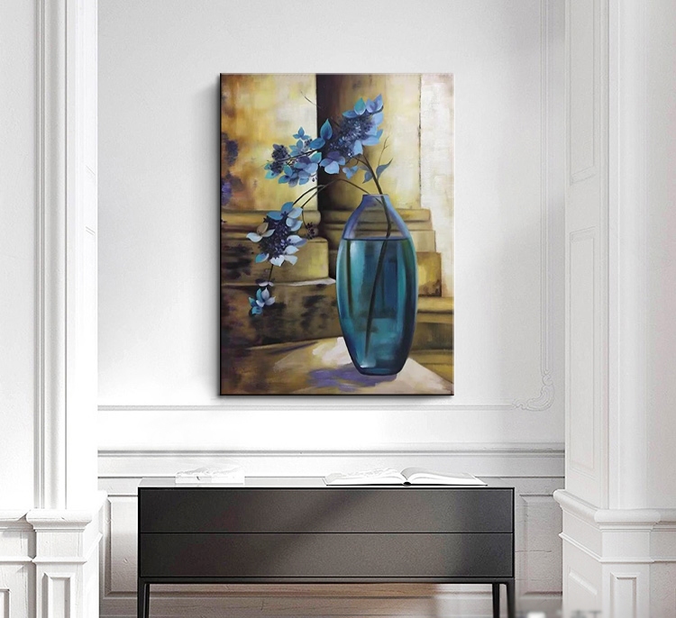 Blue Vase I