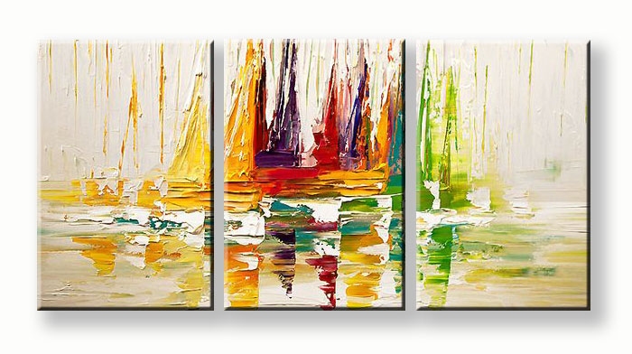 Colorful Sailing Yachts