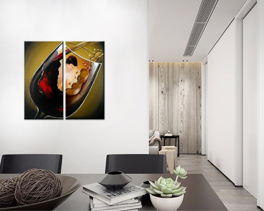 Glas of red Wine II