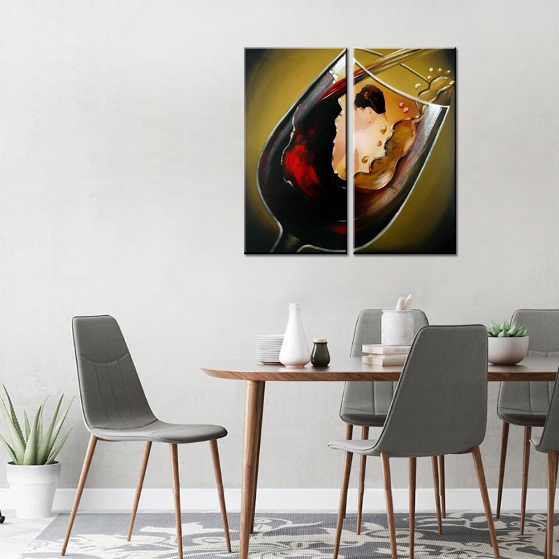 Glas of red Wine II