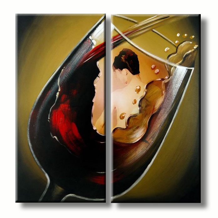 Glas of red Wine II