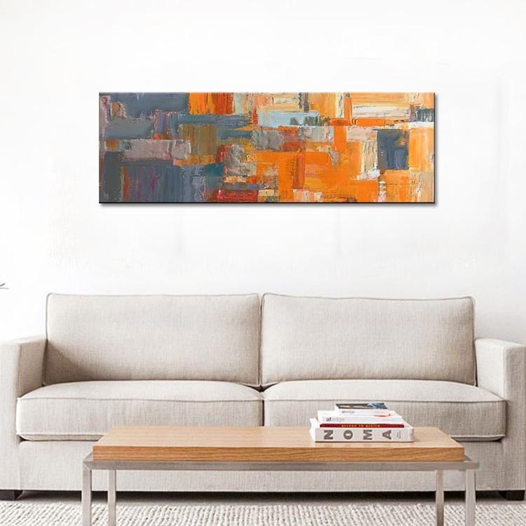 Happy with orange and gray