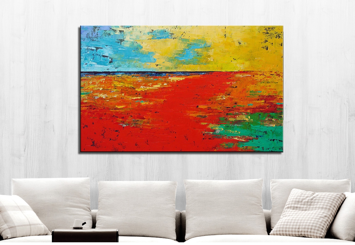 Lake in Rich Colors
