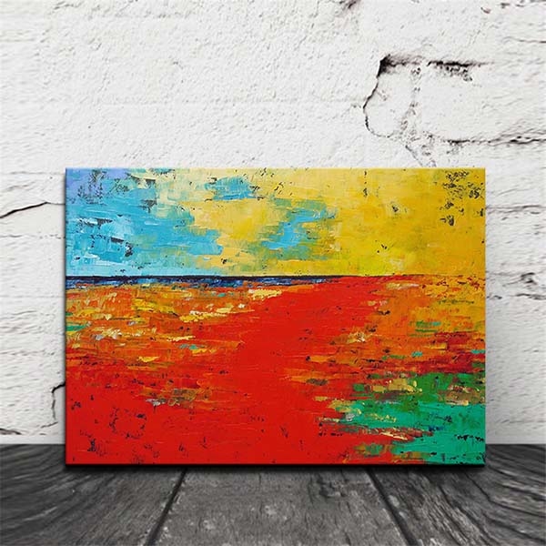 Lake in Rich Colors