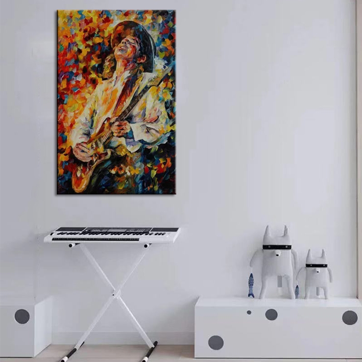 Musician with Guitar II