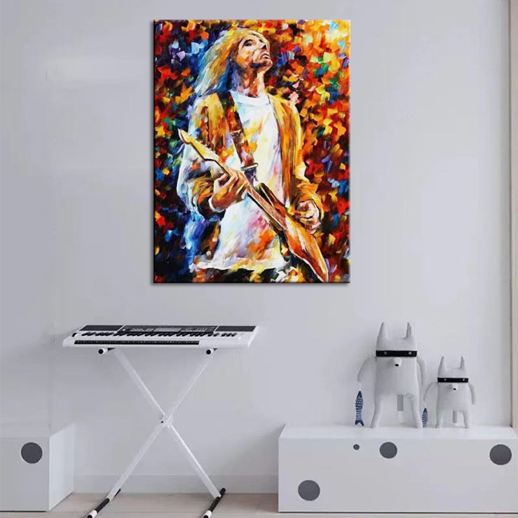 Musician with Guitar III