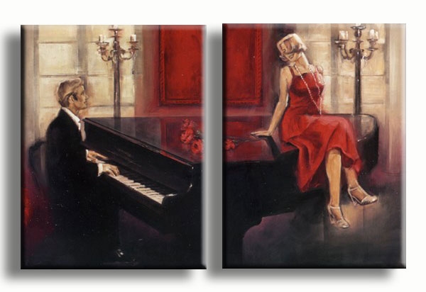 Singing on the Piano