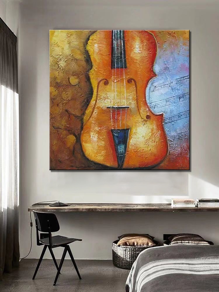 Violin with Staves