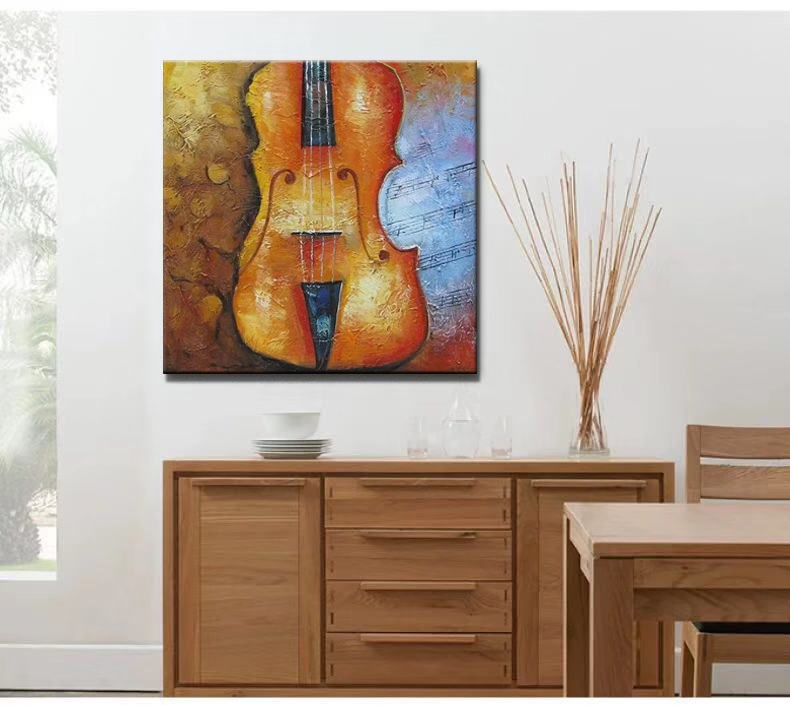 Violin with Staves