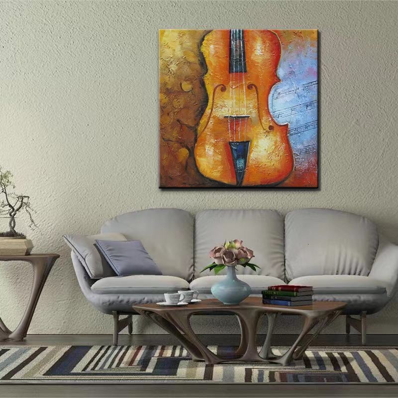 Violin with Staves
